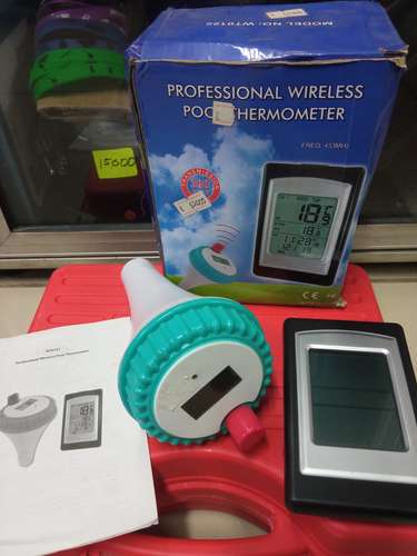 termometro sauna piscina inalambrico wireless thermometer cod3370 asch - Imagen 2