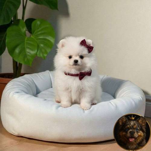 Cachorro POMERANIAN CARA DE OSO disponible - Imagen 2