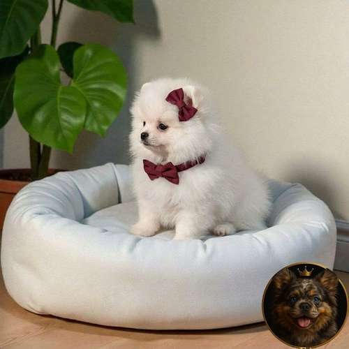 Cachorro POMERANIAN CARA DE OSO disponible - Imagen 3