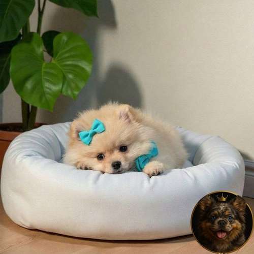 Cachorro POMERANIAN CARA DE OSO disponible