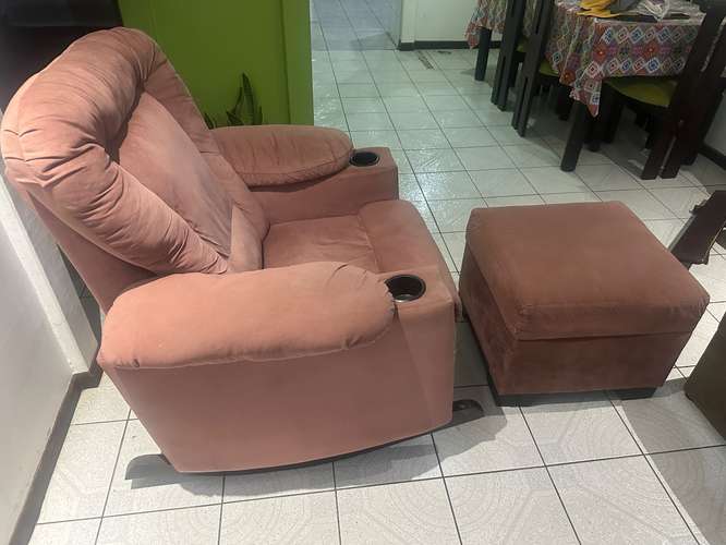 Sillón de lactancia con butaca - Imagen 2