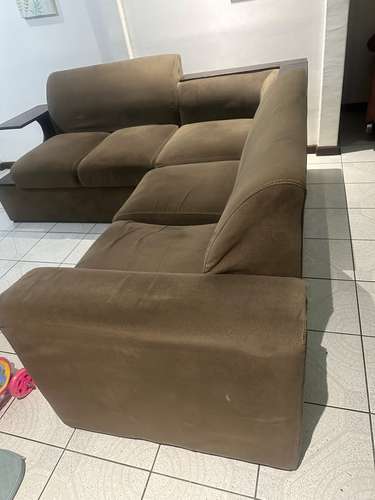 Sillón en L café  - Imagen 2