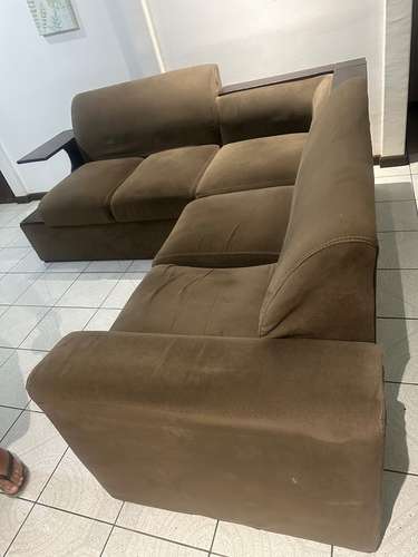 Sillón en L café  - Imagen 3