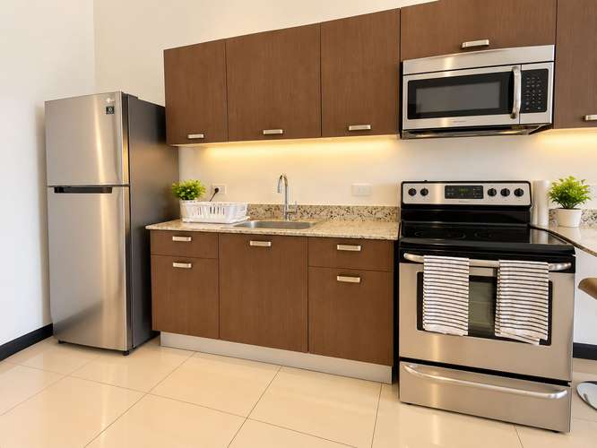 APARTAMENTO AMUEBLADO EN ALQUILER SANTA ANA CENTRO | ÚLTIMO PISO | 2 PARQUEOS + BODEGA - Imagen 4