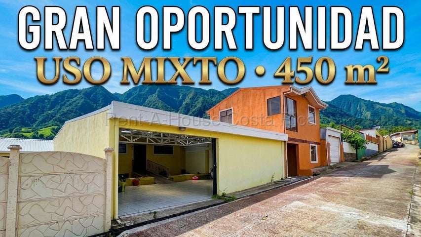 Venta de Casa Comercial en Oreamuno-Potrero Cerrado, Cartago. 27-915 PRECIO REBAJADO
