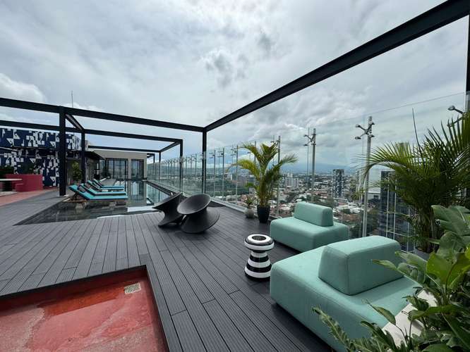 Apartamento moderno de 2 habitaciones en torre de Sabana Nunciatura con vistas a las montañas - Imagen 18
