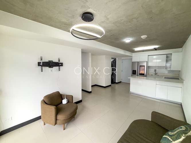 HERMOSO APARTAMENTO CONTEMPORÁNEO  EN CURRIDABAT CON BALCÓN - SEMI AMUEBLADO