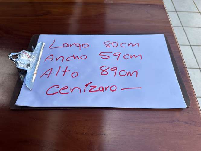 Mueble Auxiliar en CENÍZARO PESADO 