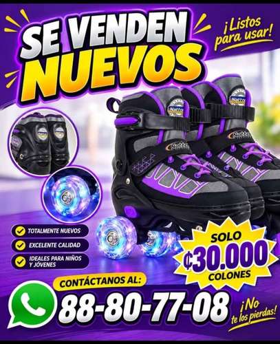 Vendo patines, totalmente nuevos