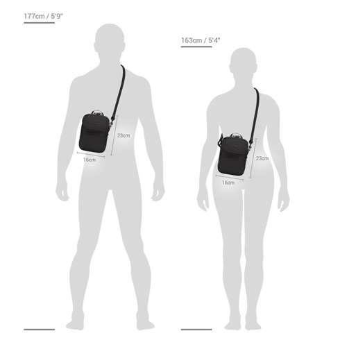 Bolso Crossbody Antirrobo Pacsafe Metrosafe X Compact - Tan