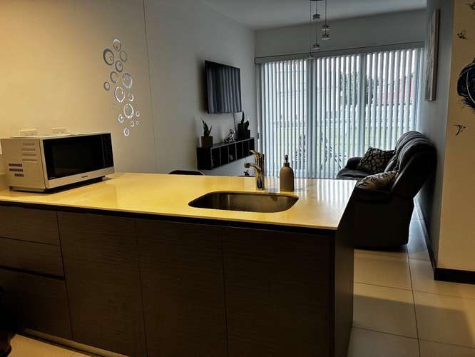 Apartamento moderno y equipado en Nunciatura, torre con amenidades y vista a las montañas