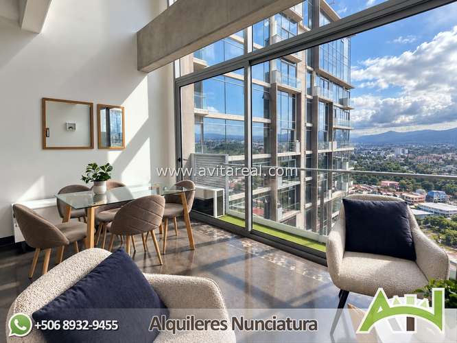 Apartamento loft amueblado en QBO Nunciatura