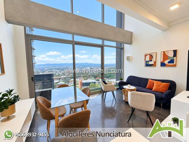 Apartamento loft amueblado en QBO Nunciatura