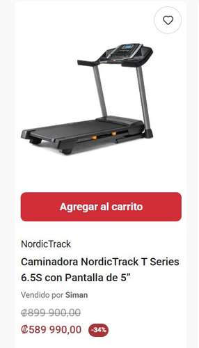 Caminadora Treadmill NordicTrack T 6.5s - Imagen 7