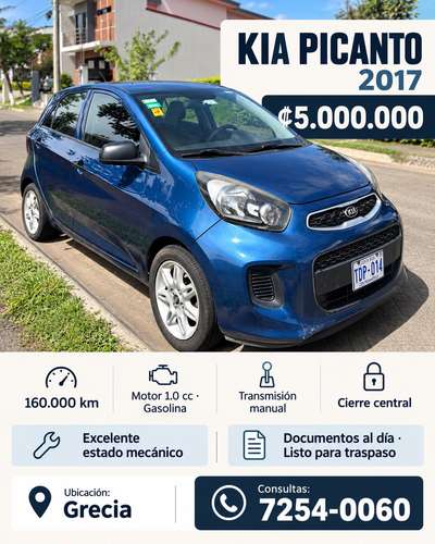 Kia Picanto 2017 Manual
