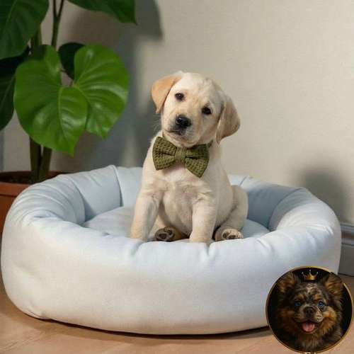 Cachorro LABRADOR RETRIEVIER AMARILLO Y NEGRO LINEA AMERICANA disponible - Imagen 4