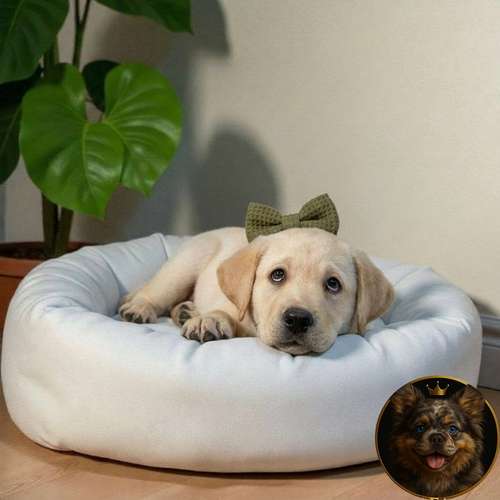 Cachorro LABRADOR RETRIEVIER AMARILLO Y NEGRO LINEA AMERICANA disponible - Imagen 3