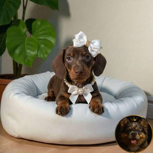 Cachorro Salchicha Miniatura Chocolate / Miniature Dachshund Chocolate disponible - Imagen 4