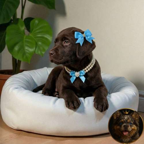 Cachorro LABRADOR RETRIEVIER CHOCOLATE LINEA AMERICANA disponible - Imagen 8