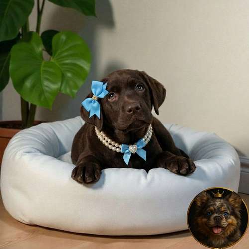 Cachorro LABRADOR RETRIEVIER CHOCOLATE LINEA AMERICANA disponible - Imagen 5