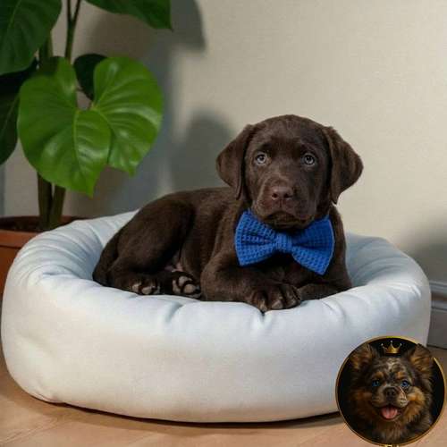 Cachorro LABRADOR RETRIEVIER CHOCOLATE LINEA AMERICANA disponible - Imagen 4