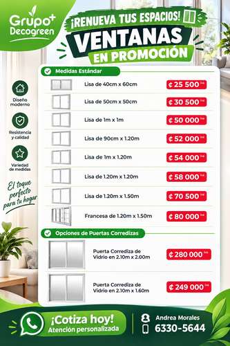 Ventanas y puertas UPVC 