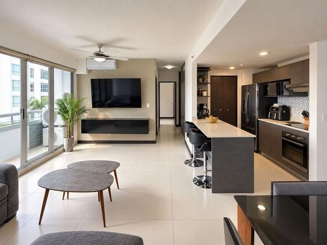 Apartamento de 2 Habitaciones en Torre Ü Nunciatura, Rohrmoser