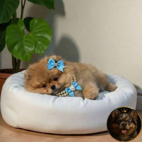 Cachorro POMERANIAN CARA DE OSO disponible - Imagen 4