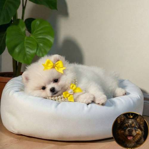 Cachorro POMERANIAN CARA DE OSO disponible