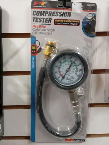 manometro tester compresión de motores cilindros a gasolina cod1214 herramienta taller asch
