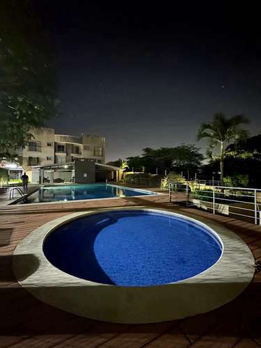 Apartamento de 3 habitaciones en alquiler en La Guácima, Condominio Los Príncipes: piscina y seguridad 24 horas