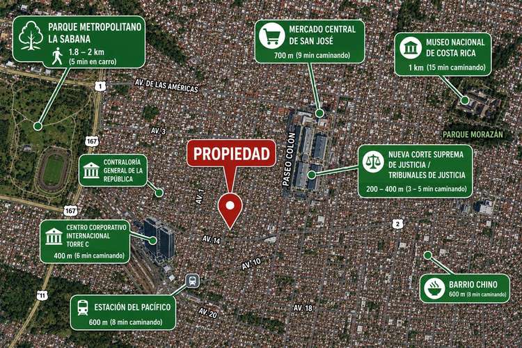 Propiedad de uso mixto de 685.71 m² en Hospital San José Capital