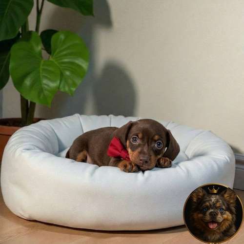 Cachorro Salchicha Miniatura Chocolate / Miniature Dachshund Chocolate disponible - Imagen 10