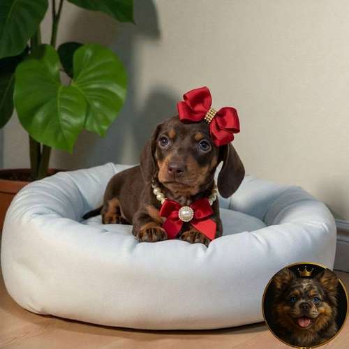 Cachorro Salchicha Miniatura Chocolate / Miniature Dachshund Chocolate disponible - Imagen 2