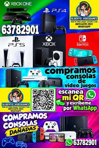 Consolas de repuestos dañadas 