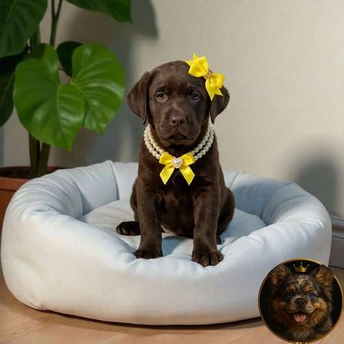 Cachorro LABRADOR RETRIEVIER CHOCOLATE LINEA AMERICANA disponible - Imagen 10