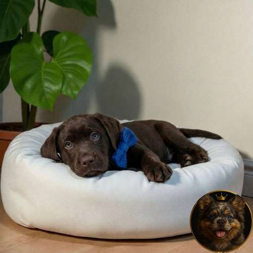 Cachorro LABRADOR RETRIEVIER CHOCOLATE LINEA AMERICANA disponible - Imagen 4