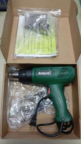 moldea plástico pistola de aire caliente calor herramienta eléctrica (Heat gun) cod2106 asch