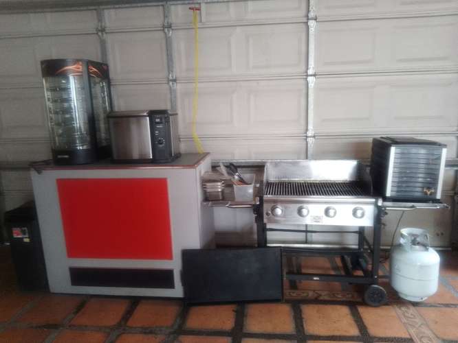 Combo para puesto venta pupusa,empanadas,arepas,tortillas