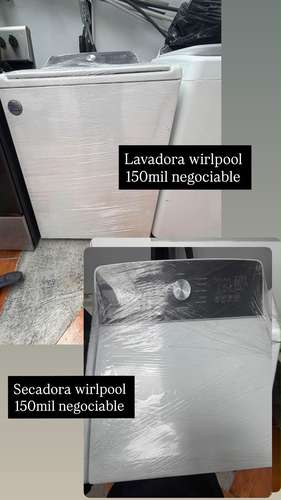 Secadara y lavadora 