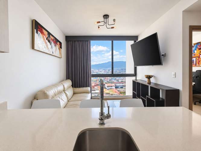 HERMOSO APARTAMENTO AMUEBLADO EN PENTHOUSE EN RIVERA BAMBU CON SERVICIOS INCLUIDOS!