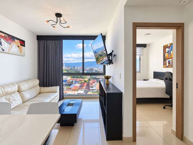 HERMOSO APARTAMENTO AMUEBLADO EN PENTHOUSE EN RIVERA BAMBU CON SERVICIOS INCLUIDOS!