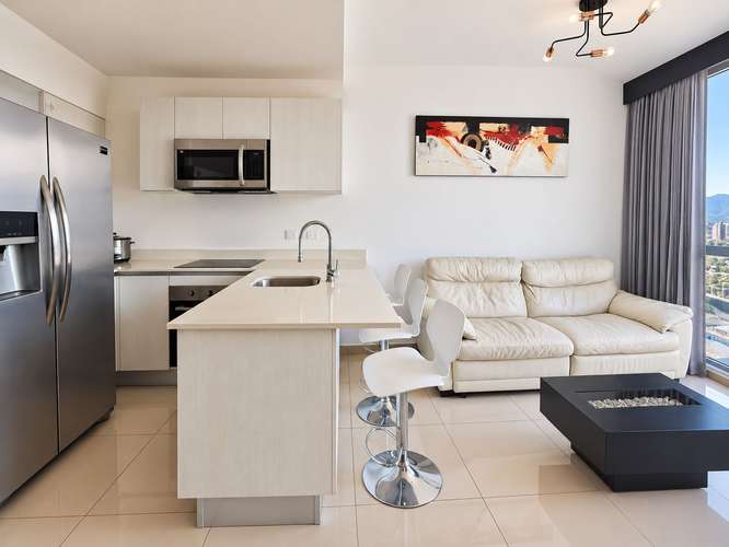 HERMOSO APARTAMENTO AMUEBLADO EN PENTHOUSE EN RIVERA BAMBU CON SERVICIOS INCLUIDOS!