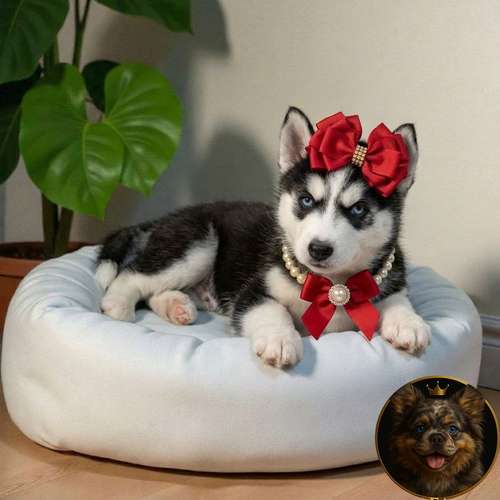 Cachorro HUSKY SIBERIANO disponible