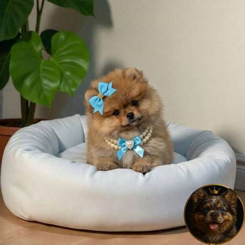 Cachorro POMERANIAN CARA DE OSO disponible - Imagen 2