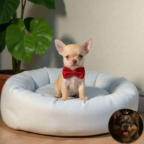Cachorro CHIHUAHUA CABEZA DE MANZANA TRADICIONAL disponible