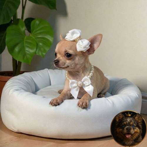 Cachorro CHIHUAHUA CABEZA DE MANZANA TRADICIONAL disponible - Imagen 3