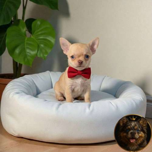 Cachorro CHIHUAHUA CABEZA DE MANZANA TRADICIONAL disponible - Imagen 6