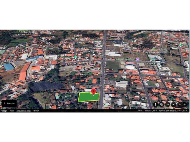 Terreno comercial en venta en Palmares, Alajuela | 3.673 m²