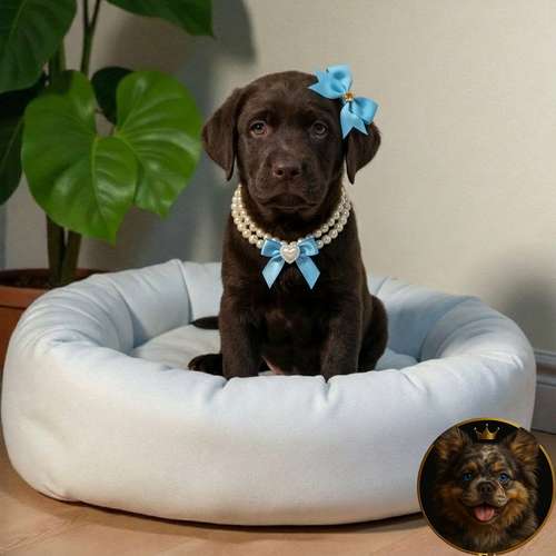 Cachorro LABRADOR RETRIEVIER CHOCOLATE LINEA AMERICANA disponible